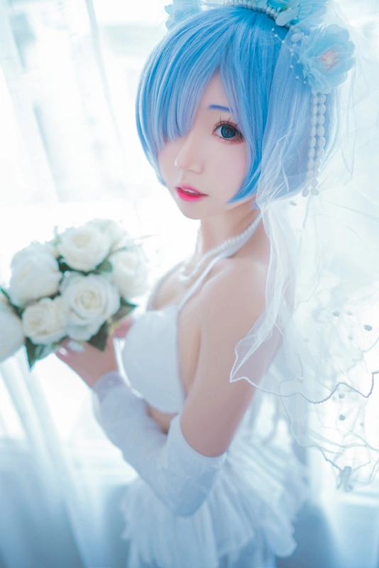 蕾姆内衣花嫁 - 猫君君_MaoJun